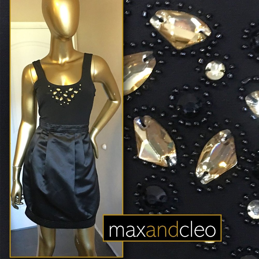 𝗺𝗮𝘅𝗮𝗻𝗱𝗰𝗹𝗲𝗼 Bubble Skirted Cocktail Dress